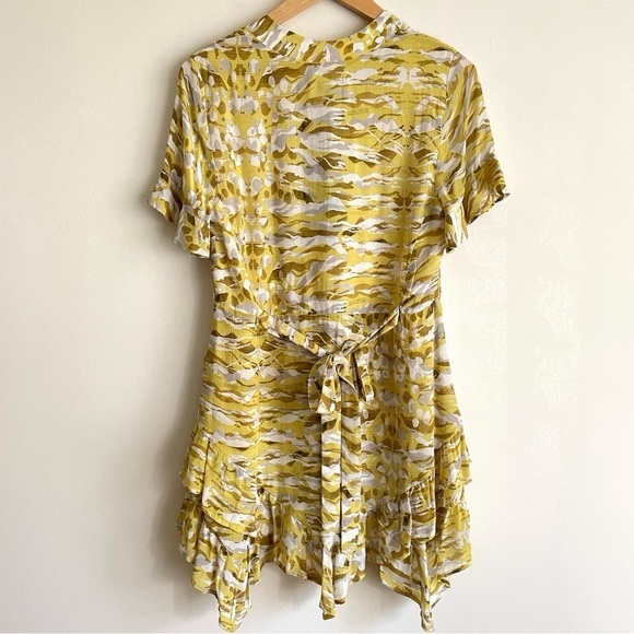 ALLSAINTS Frankie Oniyuri Dress Yellow NWT - Picture 5 of 11